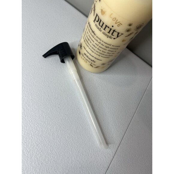 Philosophy Love Purity Made Simple One Step Facial Cleanser 32oz With Pump - Picture 2 of 7
